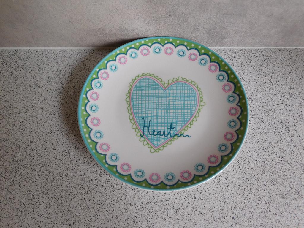 Bord 17,5 cm. Heart Lofjuuw, Ophalen of Verzenden, Zo goed als nieuw, Bord(en), Overige stijlen