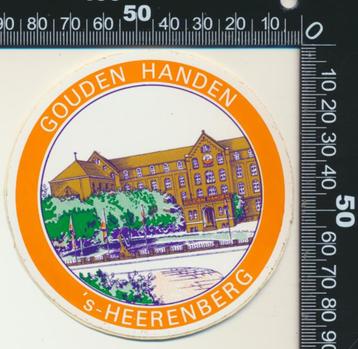 Sticker: Gouden Handen - s-Heerenberg (4) beschikbaar voor biedingen