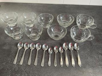 Advocaatschaaltjes, bowlschaaltjes, advocaatlepeltjes beschikbaar voor biedingen