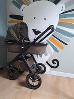 Kinderwagen donkergroen Dubatti, moet nu weg!, Verstelbare duwstang, Zo goed als nieuw, Ophalen, Kinderwagen