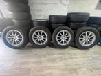 Mercedes 17” velgen + Michelin M+S banden, Ophalen, Gebruikt, Banden en Velgen, 17 inch