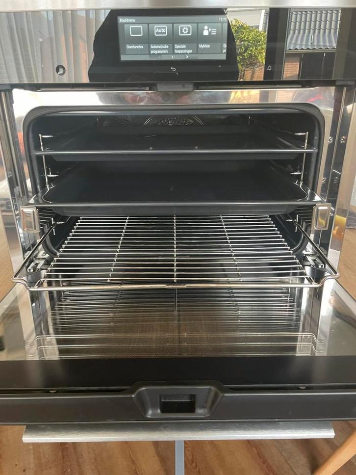 Miele inbouwoven H 6800 BP CS, Witgoed en Apparatuur, Ovens, Zo goed als nieuw, Inbouw, Oven met grill, 45 tot 60 cm, 45 tot 60 cm
