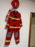Carnaval brandweerpak maat 128, Kinderen en Baby's, Carnavalskleding en Verkleedspullen, Ophalen of Verzenden, Zo goed als nieuw