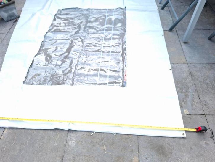 Rainblokker en zonblokker,Zijwand voor camper/caravan luifel, Caravans en Kamperen, Caravan accessoires, Gebruikt, Ophalen of Verzenden