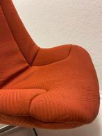 Gelderland 7405 draaifauteuil met poef | Burnt orange, Modern design refurbished, Info@andriesign.nl, 75 tot 100 cm, Ophalen of Verzenden