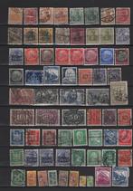 Lot postzegels oud Duitsland, DuitseRijk + leges zegels, Ophalen of Verzenden, Duitse Keizerrijk, Gestempeld