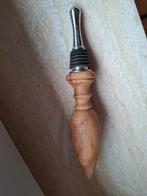 Handgemaakte Houten Flessenstop, Ophalen of Verzenden, Nieuw, Bruin, Hout