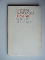 Christine Pawlowska: Ecarlate, Boeken, Ophalen of Verzenden, Gelezen, Europa overig