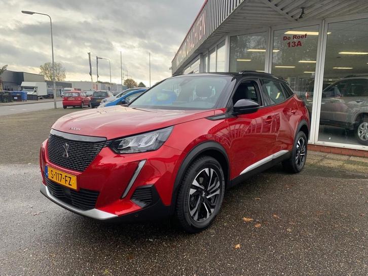 Peugeot 2008 1.2 PureTech lederen bekleding (bj 2020), Auto's, Peugeot, Bedrijf, Te koop, ABS, Achteruitrijcamera, Airbags, Airconditioning