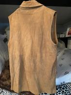 Echt suede vintage gilet 38, Kleding | Dames, Bodywarmers, Ophalen of Verzenden, Gedragen, Maat 38/40 (M), Bruin