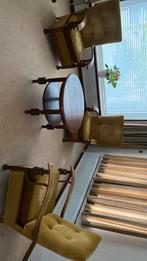 Antieke stoelen met tafel, Ophalen, Gebruikt