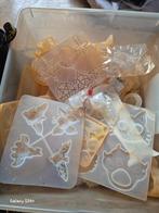 Siliconen mallen voor gips en epoxy, plus toebehoren, Ophalen, Gebruikt, Overige typen