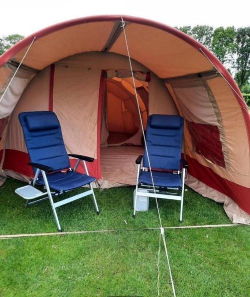 Katoenen Tunnel tent Vrijbuiter Hickory 320, Caravans en Kamperen, Tenten, tot en met 6, Zo goed als nieuw, Ophalen