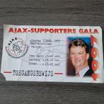 Ajax supportersgala 1997 ticket, Ophalen of Verzenden