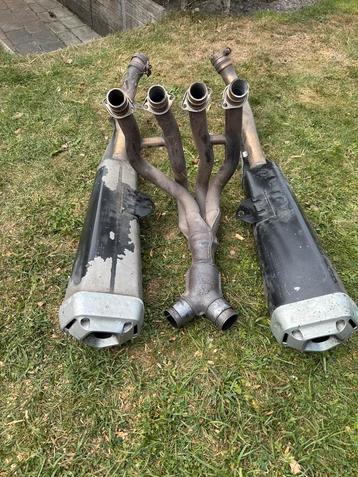 Originele Kawasaki ZZR1400 (ZX-14) uitlaatset compleet. beschikbaar voor biedingen