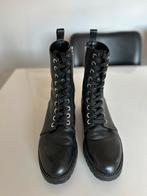 Dames enkellaarsjes, Ophalen of Verzenden, Zo goed als nieuw, Zwart