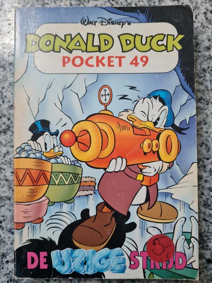 Donald Duck Pocket 49 - De IJzige Strijd, Boeken, Stripboeken, Gelezen, Eén stripboek, Ophalen of Verzenden