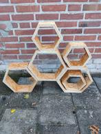Hexagon wandplanken, Ophalen
