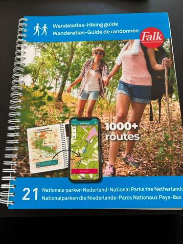 Wandelatlas Nationale Parken Nederland. Falk. Z.g.a.n. beschikbaar voor biedingen