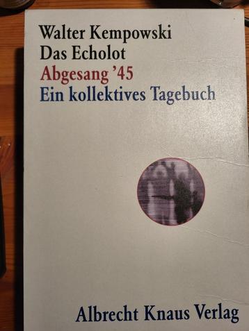 Walter Kempowski - Das Echolot - Abgesang '45 beschikbaar voor biedingen