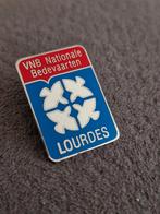 Speldje VNB Nationale Bedevaarten, Lourdes, Ophalen of Verzenden, Nieuw, Overige onderwerpen, Speldje of Pin