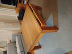 Eiken salontafel, Ophalen, Gebruikt, 50 tot 100 cm, Vierkant