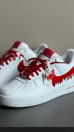 Custom Nike Air Force 1 - Maat 44, Kleding | Heren, Schoenen, Ophalen of Verzenden, Nieuw, Wit, Sneakers of Gympen