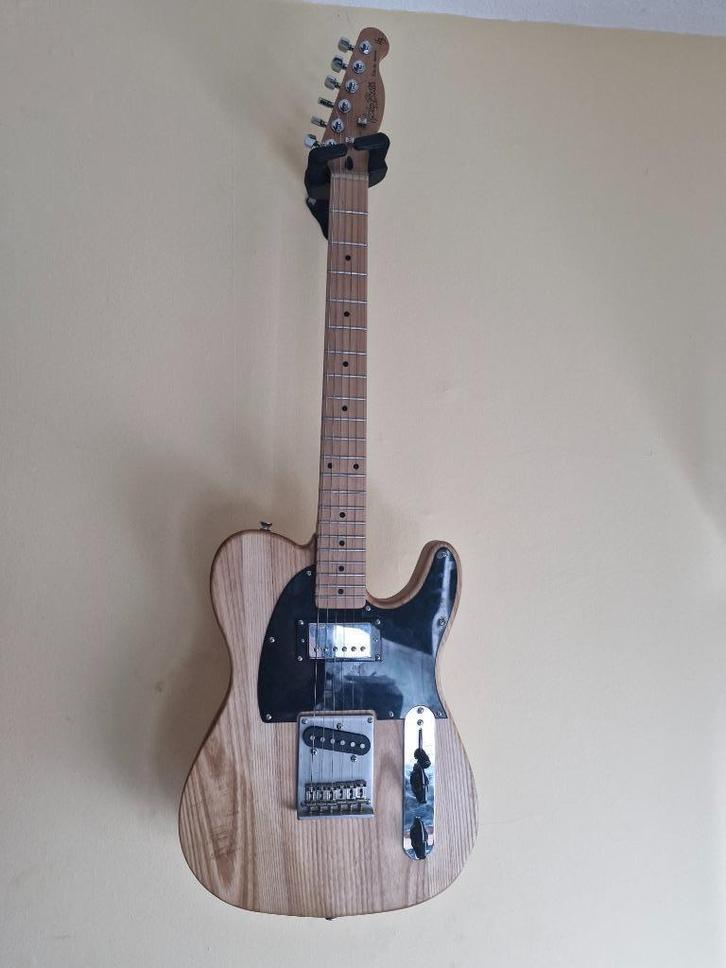 modded Harley Benton TE-53KR BL Tribute Series, Muziek en Instrumenten, Snaarinstrumenten | Gitaren | Elektrisch, Zo goed als nieuw