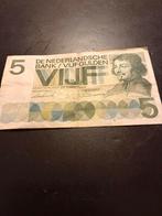 5 gulden 1966, Postzegels en Munten, Bankbiljetten | Nederland, Ophalen of Verzenden, 5 gulden