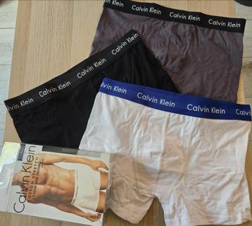 Partij Calvin klein Boxers. Alleen doosafnames beschikbaar voor biedingen