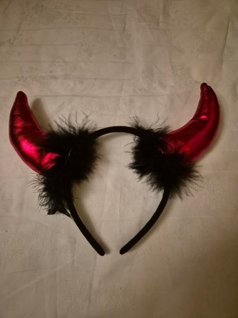 Duivel Hoornen Haarband - Nieuw, Ophalen, Nieuw, Carnaval, Accessoires