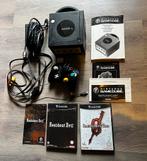 Gamecube Black edition, Spelcomputers en Games, Spelcomputers | Nintendo GameCube, Gebruikt, Zwart, Met games, Ophalen of Verzenden