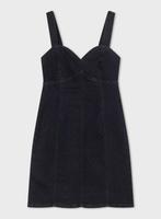 Black denim sweetheart dress (Miss Selfridge), Kleding | Dames, Jurken, Nieuw, Miss Selfridge, Maat 34 (XS) of kleiner, Ophalen of Verzenden