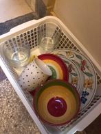 Gratis Borden en Glazen Afhalen, Gebruikt, Ophalen of Verzenden, Glas, Bord(en)
