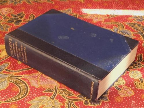 Mooi oud religieus boek uit Engeland door Alexander Cruden., Antiek en Kunst, Antiek | Boeken en Bijbels, Ophalen of Verzenden