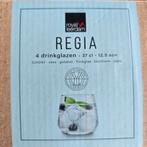 Royal Leerdam Regia Glazen - 2 Sets (8 stuks), Huis en Inrichting, Keuken | Servies, Ophalen, Glas of Glazen, Nieuw, Glas