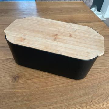 Broodtrommel Bamboe Brooddoos - als nieuw beschikbaar voor biedingen