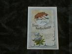 Leuke vintage Nieuwjaarskaart * Happy New Year Greetings, Ophalen of Verzenden, Voor 1920, Ongelopen, Feest(dag)