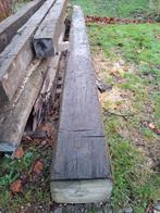 Hardhouten balk 6 meter - 33x33 cm, Ophalen of Verzenden, Gebruikt, Hout