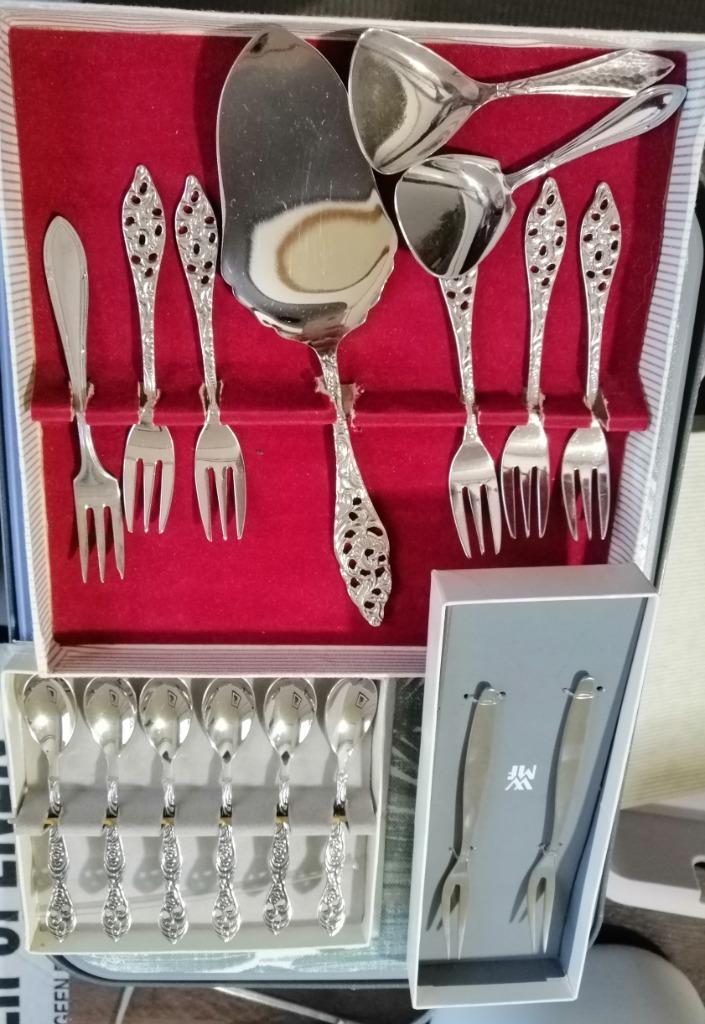 17 WMF Verzilverd bestek lepels set Klassiek elegant design, Antiek en Kunst, Antiek | Bestek, Ophalen of Verzenden