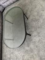 Salontafel met glasplaat - Stijlvol design!, Huis en Inrichting, Tafels | Salontafels, Ophalen, Gebruikt, 100 tot 150 cm, 50 tot 100 cm