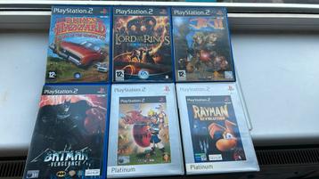 Playstation 2 spellen beschikbaar voor biedingen