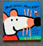 Muis Groot, Muis Klein - Lucy Cousins, Ophalen of Verzenden, Gelezen, Uitklap-, Voel- of Ontdekboek, 2 tot 3 jaar