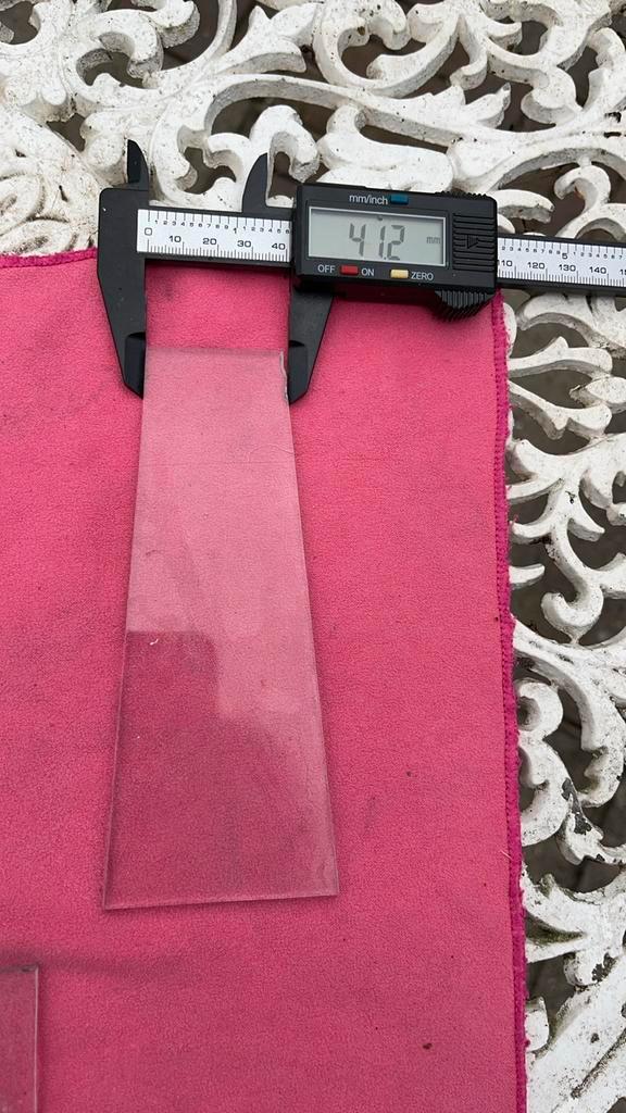 Ruitjes voor buiten Lantaarn., Doe-het-zelf en Verbouw, Glas en Ramen, Gebruikt, Glasplaat, Minder dan 80 cm, Ophalen of Verzenden