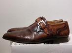 magnanni gespschoen maat 44,5 leren zool., Bruin, Ophalen of Verzenden, Gespschoenen, Magnanni