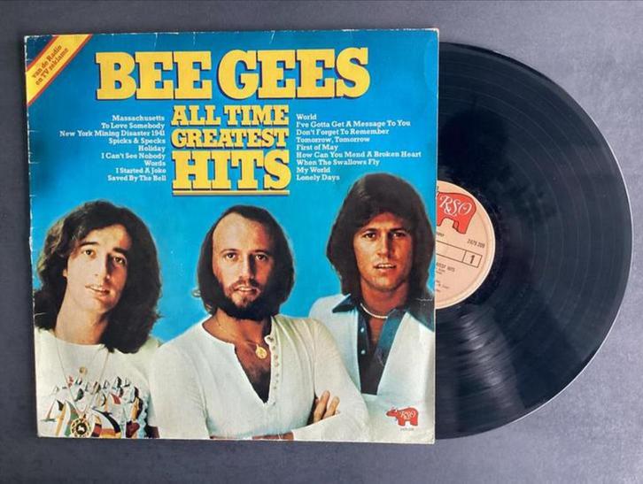 Bee Gees - All Time Greatest Hits LP, Cd's en Dvd's, Vinyl | Pop, 12 inch, Ophalen of Verzenden