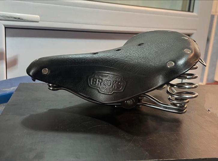 Brooks B66S als nieuw, Fietsen en Brommers, Fietsonderdelen, Zo goed als nieuw, Algemeen, Zadel, Ophalen of Verzenden
