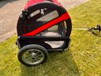 Doggy ride fiets/wandelkar, Fietsen en Brommers, Fietsaccessoires | Aanhangers en Karren, Ophalen, Opvouwbaar, Doggyride, Zo goed als nieuw