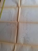 (bouw) tekening IHC Holland Sliedrecht van PERFORATOR, Verzamelen, Scheepvaart, Ophalen of Verzenden, Gebruikt, Kaart, Foto of Prent