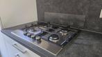 Gaskookplaat Inventum  IKG6023g-RVS, Witgoed en Apparatuur, Kookplaten, Zo goed als nieuw, Inbouw, Gas, 4 kookzones